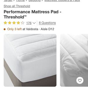 Twin XL mattress cover